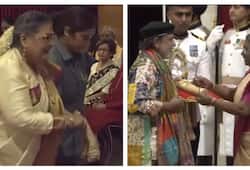 Mithun Chakraborty, Usha Uthup receive Padma Bhushan from President Draupadi Murmu- WATCH ATG