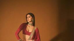 Ananya panday 8 designer saree latest saree 2024 zkamn
