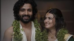 Dada and Beast Movie Actress Aparna Das weds Deepak Parambol marriage photos viral gan