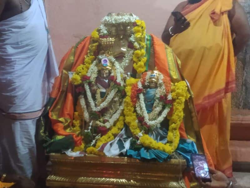 Sri Kashi Vishwanathaswamy rathotsav celebration in mahadevapur at mandya rav