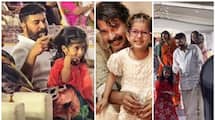 Mammootty with his granddaughter; The pictures won the hearts of the fans vvk