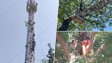 Tamilnadu farmers climb towers and tree protest in Delhi Rya