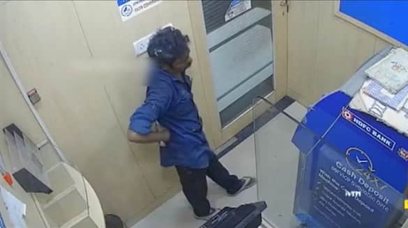 one man arrested who try to theft at atm machine in chennai vel