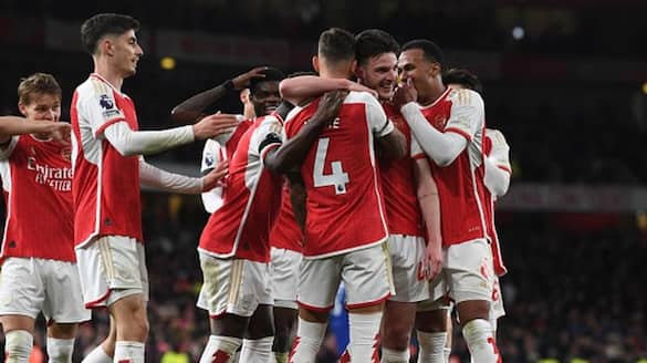 Football Arsenal boost Premier League title chances with 3-2 win over Tottenham in North London derby osf