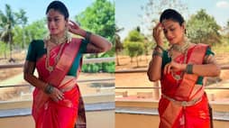 Serial Actress Tanisha Kuppanda Shines in Grand Silk saree, fans comment on her Beauty Vin