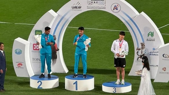 sports Deepanshu Sharma clinches Gold, Rohan Yadav secures Silver in Men's Javelin throw at Asian U20 Championship osf