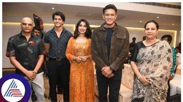 Anil Kumble and Ashwini Puneeth Rajkumar launches Samarjith Lankesh Lead Gowri Pre teaser srb