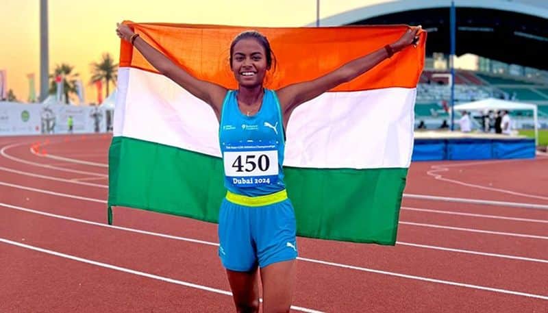 Indian athletes shine with gold at the Junior Asian Athletics Championships. Asian U20 Athletics Championships 2024 RMA