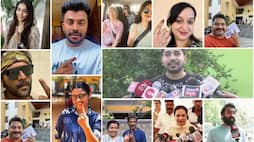 sandalwood celebrities cast their vote loksabha elections 2024 karnataka gvd