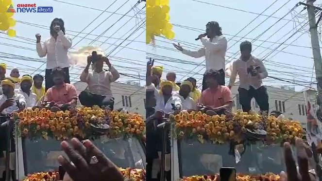 Hero Nikhil Election Campaign for tdp 