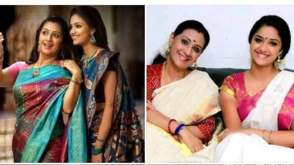 Actress Keerthy Suresh  mother has expressed her wish for BJP to come to power in Kerala KAK