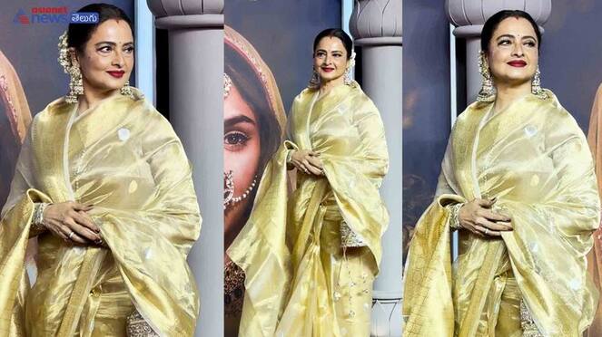 Actress Rekha at grand premiere of Heeramandi