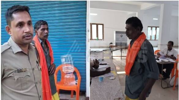 Lok sabha election 2024 Polling officials caught person who reached for bogus voting in Idukk