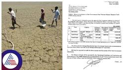 central government drought relief funds released to Karnataka gow