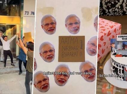 Maharashtra Pune man's unconventional farewell to 'toxic workplace' goes viral (WATCH) AJR