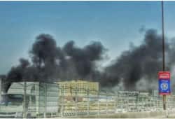 massive fire breaks out in Sharjahs Industrial Area