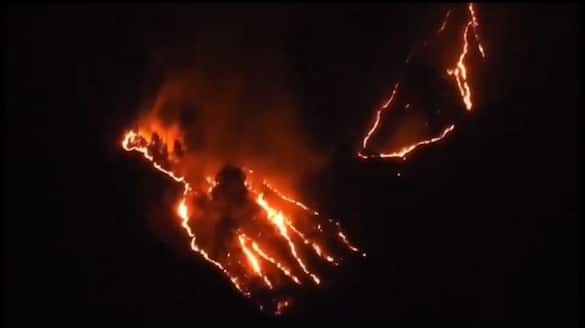 Uttarakhand forest fires threaten Dunagiri temple, devotees evacuated (WATCH) AJR