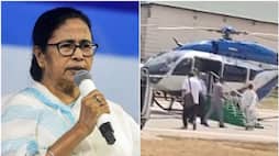 mamata banerjee falls while boarding helicopter