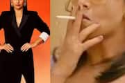 Bollywood Heroine Vidya Balan Smoking with 5 To 6 Cigarettes in Shooting JMS