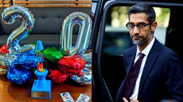 Sundar Pichai on completing 20 years in Google