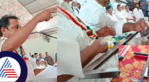 Karnataka Lok sabha electio in Karnataka impassioned speech by Jameer Ahmed khan at belagavi congress convention rav 