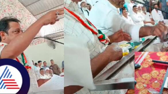Karnataka Lok sabha electio in Karnataka impassioned speech by Jameer Ahmed khan at belagavi congress convention rav 