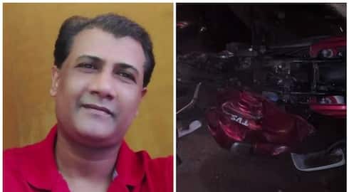 Accident due collision between Scorpio and bike One person died in Muvatupuzha