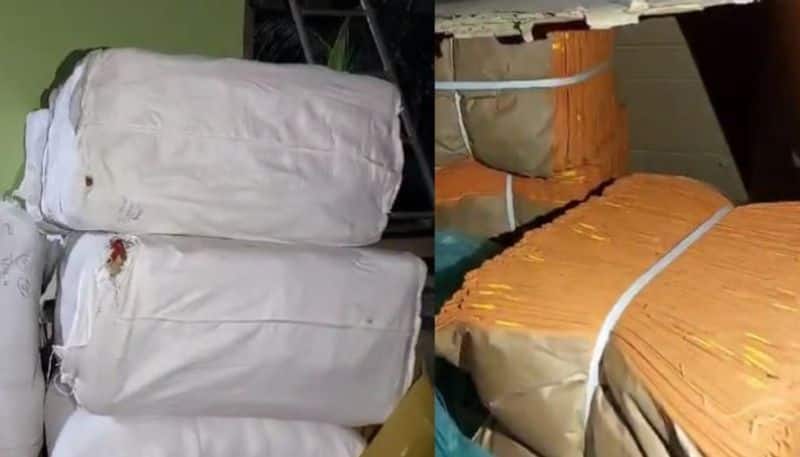 A large quantity of cloth was seized from the house; Case against BJP worker  in kozhikode