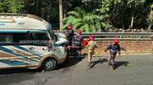 traveler van cught fire while running at erattupetta kottayam