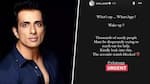 Sonu Sood's WhatsApp account blocked for over 36 hours; here's what he did next RBA