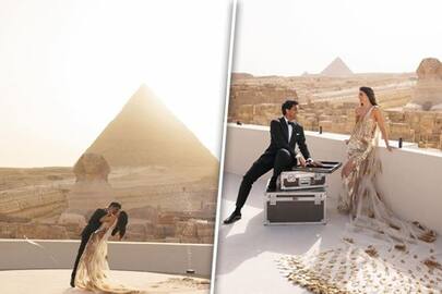 Tech billionaire Ankur Jain marries former WWE star Erika Hammond in Egypt (SEE PHOTOS) gcw