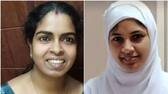 mortal remains of malayali nurses  brought home from oman today 