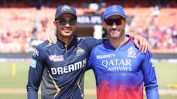 Royal Challengers Bengaluru won the toss and Choose to bowl first against Gujarat Titans in 52nd IPL 2024 Match at M Chinnaswamy Stadium rsk