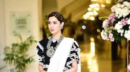 pakistani actress mahira khan latest saree designer saree zkamn