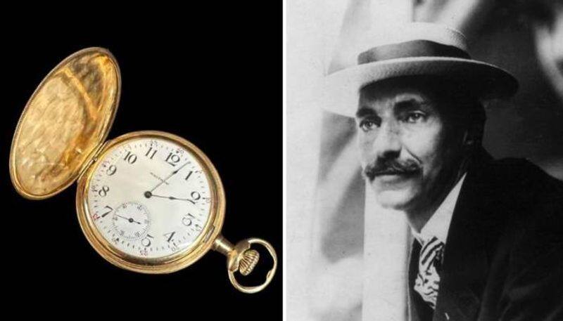 richest man on Titanic John Jacob Astors Gold pocket watch sold in auction for 12 crores