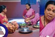 Puttakka explains the essence of life to Sahanali while making mango pickles in Puttakkana Makkalu suc