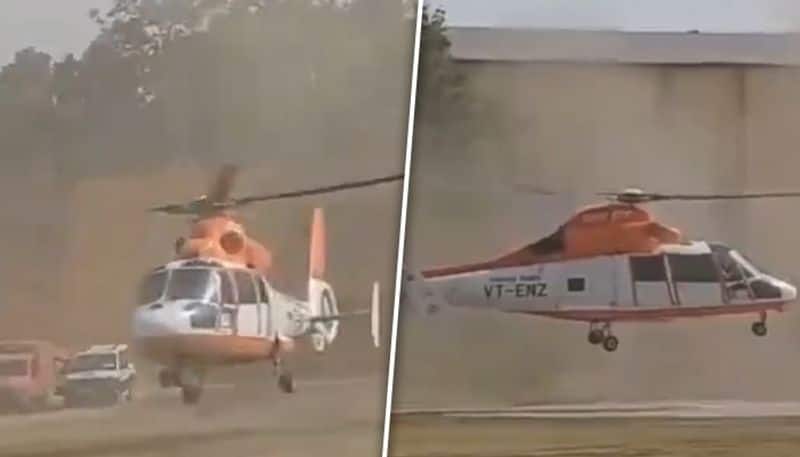 Lok Sabha Elections 2024: Amit Shah escapes major accident after his chopper loses control (WATCH)