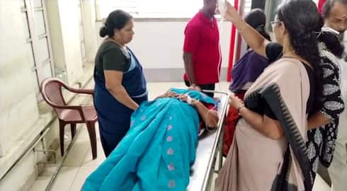 man beaten trivandrum medical college woman employee 