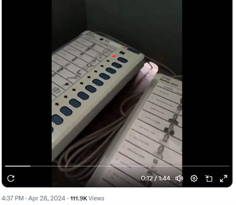 Fact Check here is the reality of viral video man casting 5 votes for BJP candidate in Assam