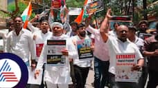 Prajwal Revanna sex scandal case BV Shrinivas outraged against PM Modi at bengaluru rav