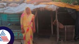 Malli Grama panchayat memberr live in hut at kalaburagi rav