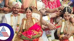 Kannada actress Manvitha Harish Arun Kumar ties knot in hometown vcs