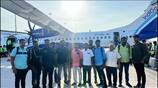A company from Madurai honored by taking its employees on a flight on the occasion of Labor Day vel