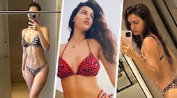 Disha Patani SEXY photos: Actress shows off her wild side in leopard-print bikini and dress; fans can't miss RBA