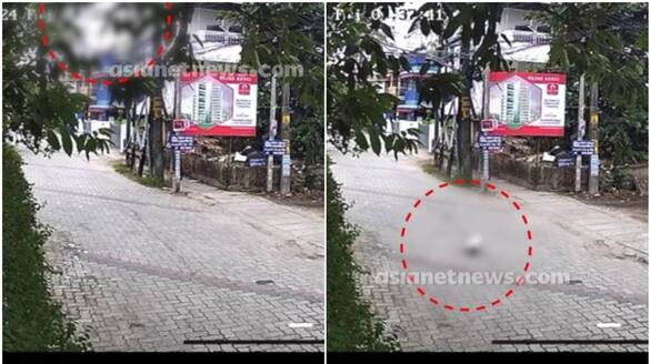 dead body of newborn found in residential area of panampilly nagar kochi and shocking cctv video is out