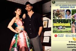 Hrithik Roshan Congratulates Saba Azad as her film 'Minimum'  Debut at UK Asian Film Festival NTI