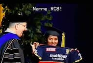 Indian student honors Virat Kohli, RCB at graduation ceremony in US, video goes viral (WATCH)