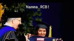 Indian student honors Virat Kohli, RCB at graduation ceremony in US, video goes viral (WATCH)