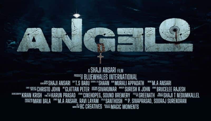 director shaji ansari movie Angelo title poster