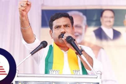 Lok sabha election 2024 in Karnataka BY vijayendra outraged against congress PM Modi koppal Lok sabha rav